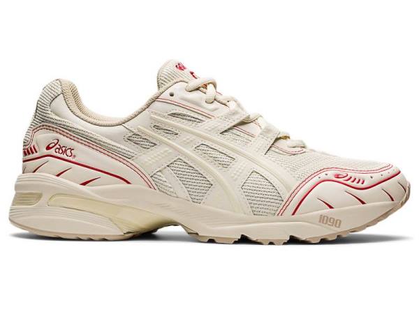 Asics Sportschoenen Heren, GEL-1090 Beige - Asics Outlet | B2408136-FM